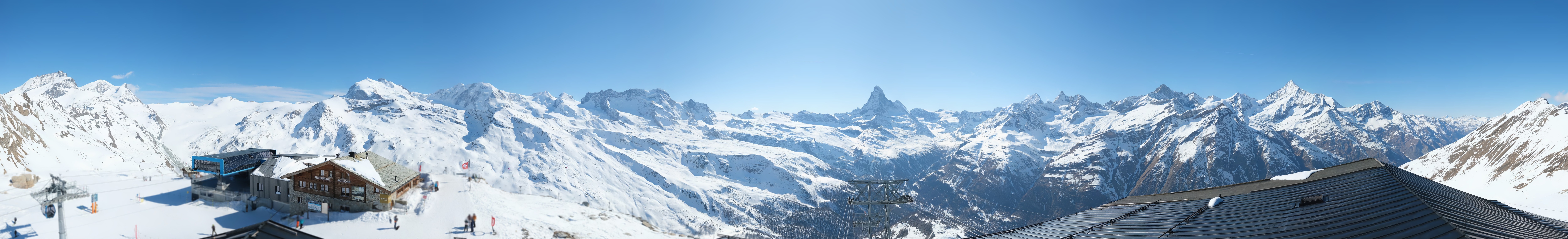 Archived image Webcam Panoramic view from Rothorn