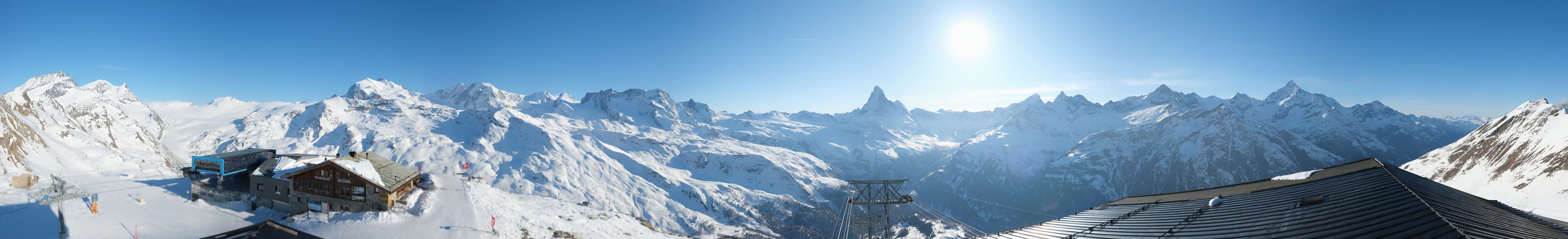 Archived image Webcam Panoramic view from Rothorn