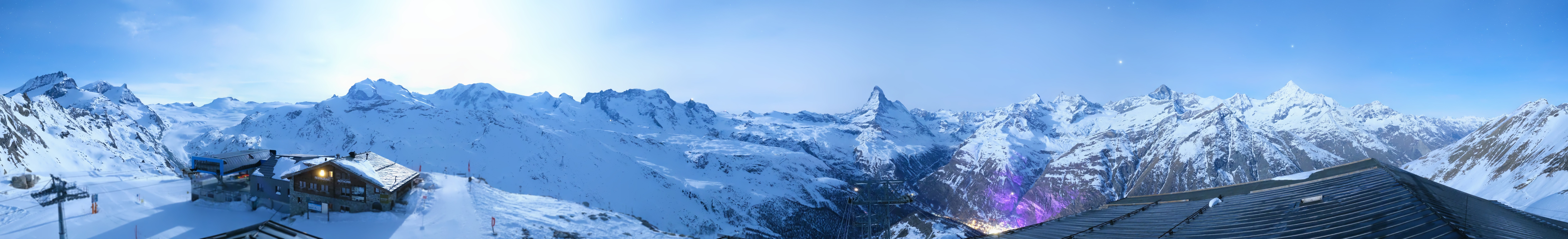 Archived image Webcam Panoramic view from Rothorn
