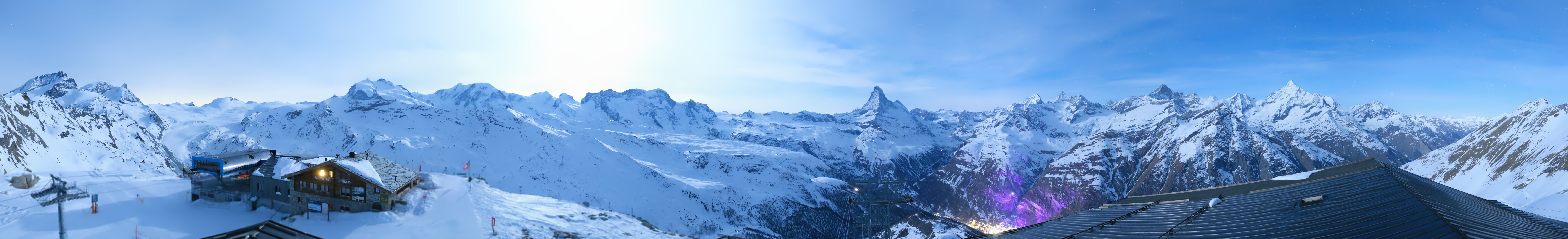 Archived image Webcam Panoramic view from Rothorn