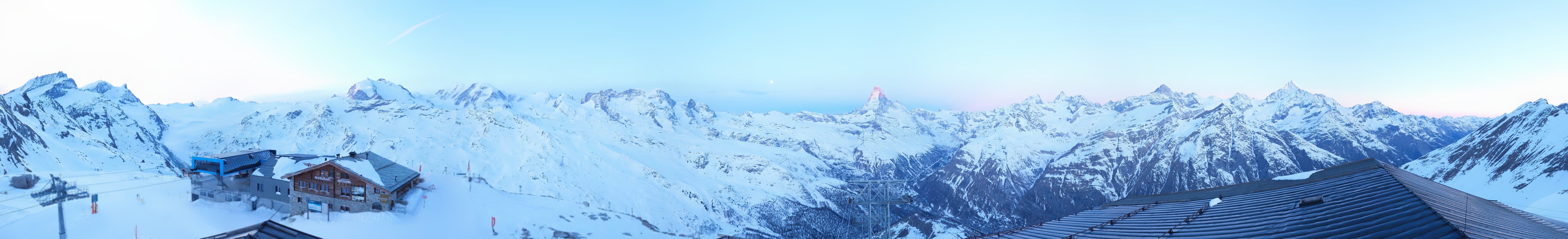 Archived image Webcam Panoramic view from Rothorn