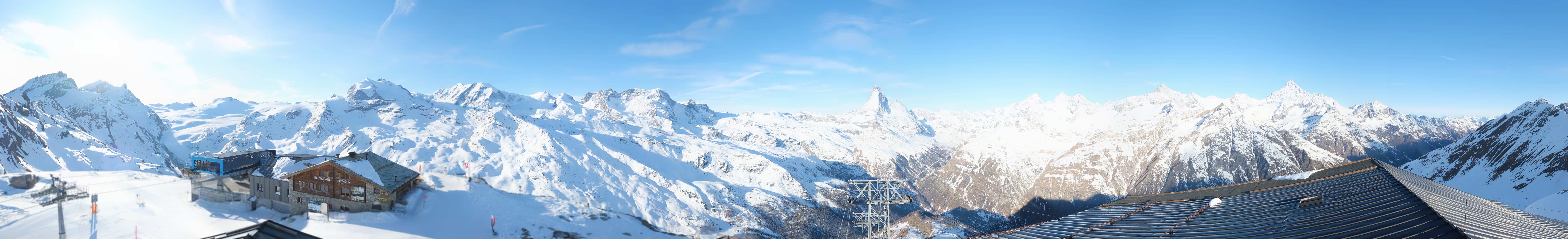 Archived image Webcam Panoramic view from Rothorn