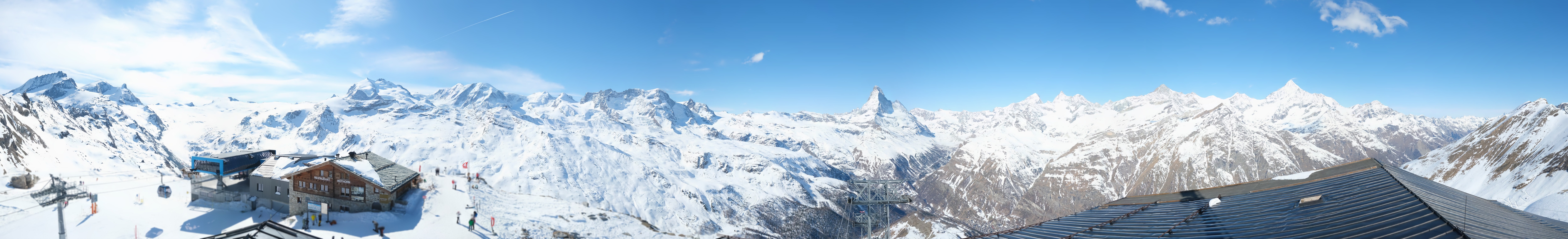 Archived image Webcam Panoramic view from Rothorn