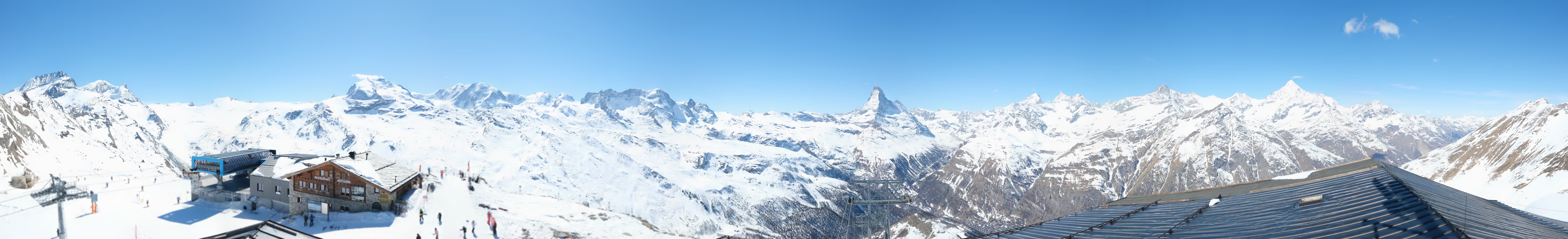 Archived image Webcam Panoramic view from Rothorn