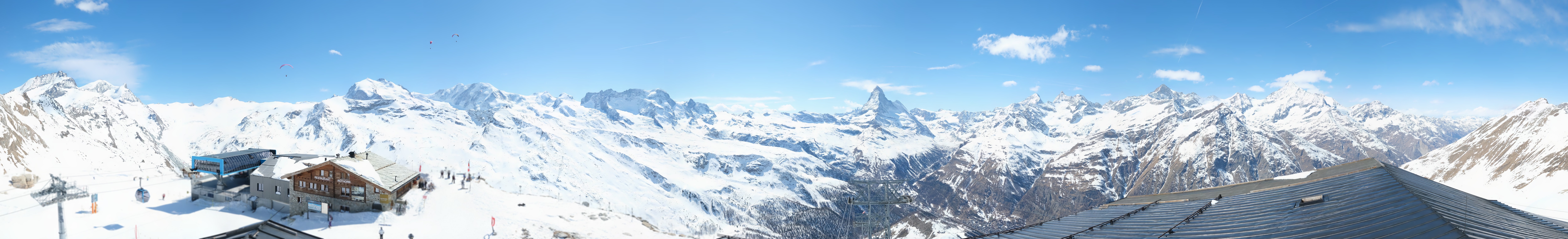 Archived image Webcam Panoramic view from Rothorn