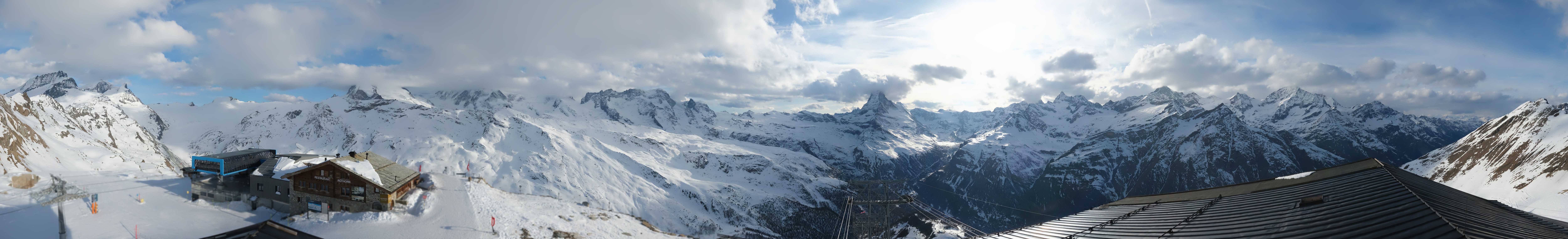 Archiv Foto Webcam Panoramablick vom Rothorn