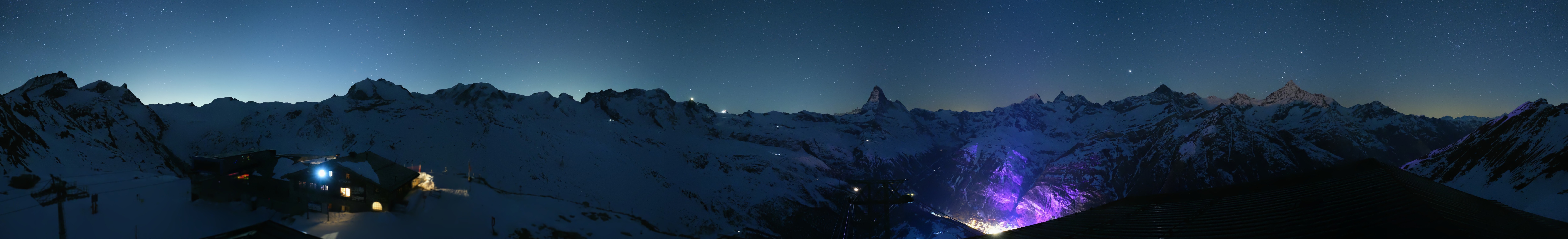 Archiv Foto Webcam Panoramablick vom Rothorn