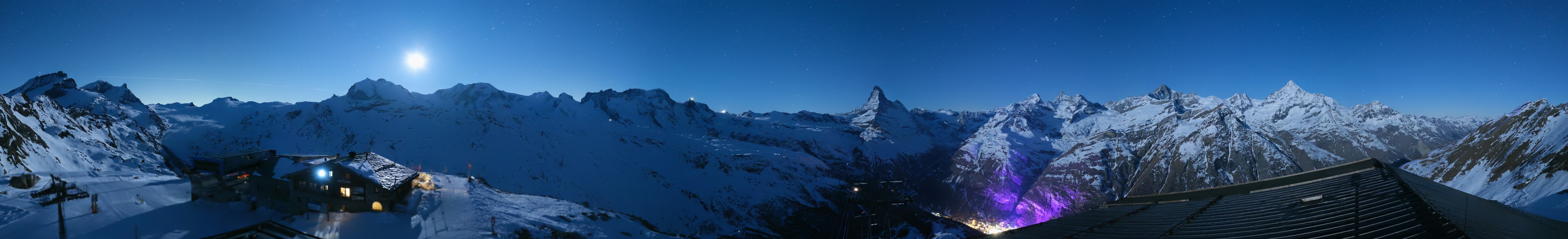 Archiv Foto Webcam Panoramablick vom Rothorn