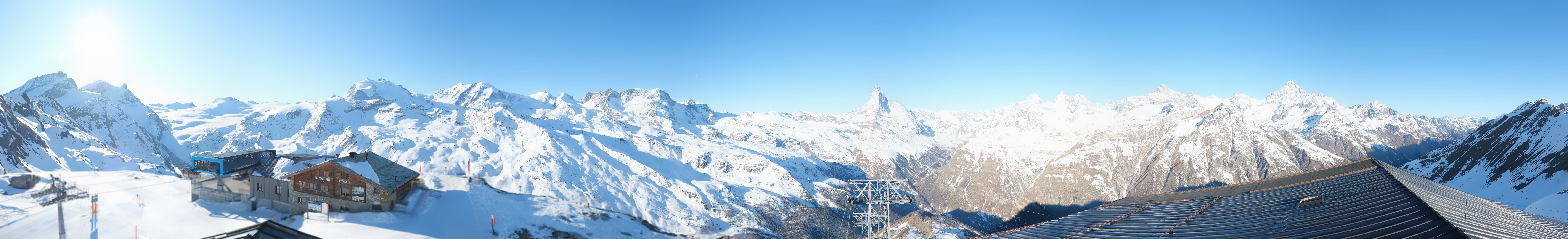 Archiv Foto Webcam Panoramablick vom Rothorn