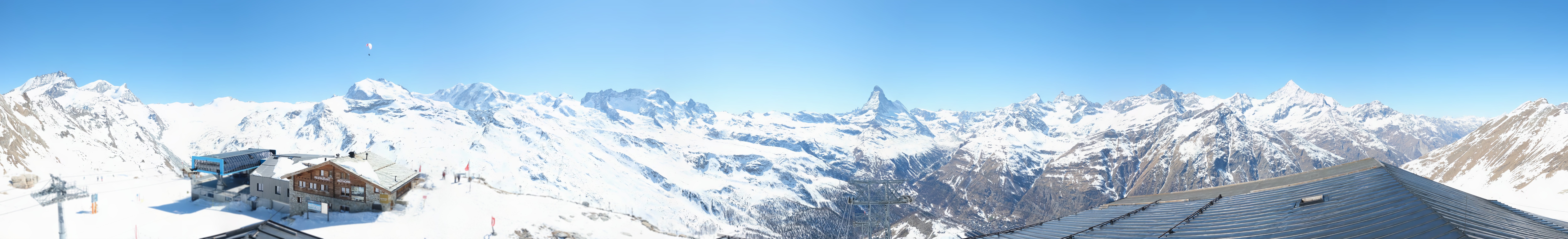 Archiv Foto Webcam Panoramablick vom Rothorn