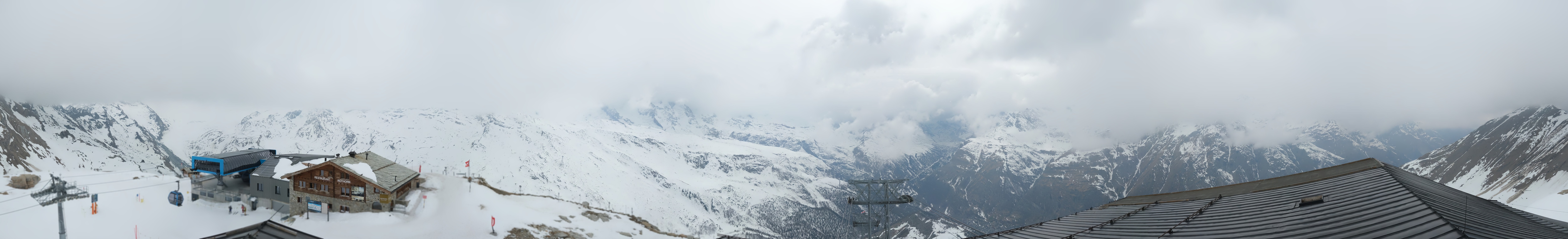 Archiv Foto Webcam Panoramablick vom Rothorn