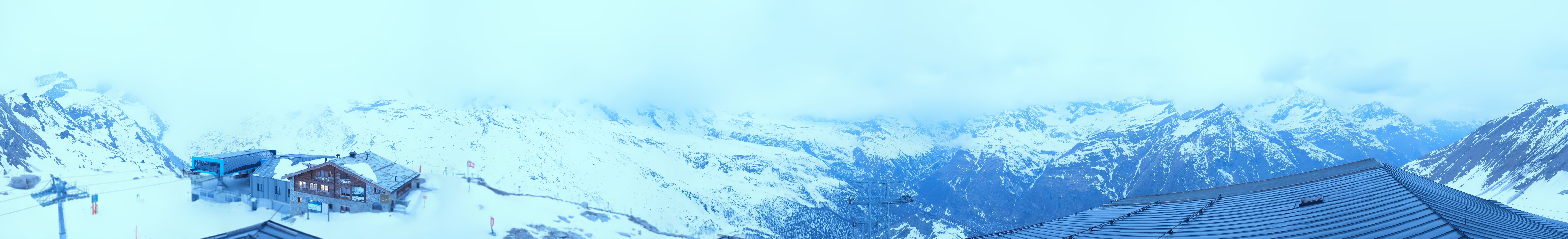 Archiv Foto Webcam Panoramablick vom Rothorn