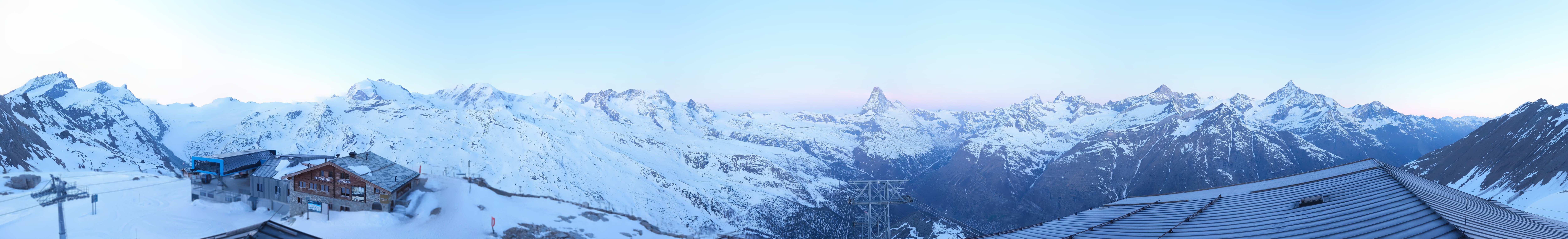 Archived image Webcam Panoramic view from Rothorn