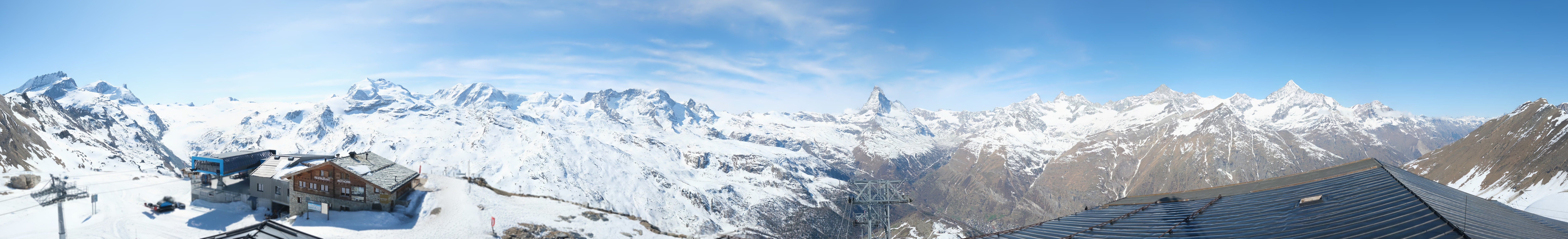 Archived image Webcam Panoramic view from Rothorn
