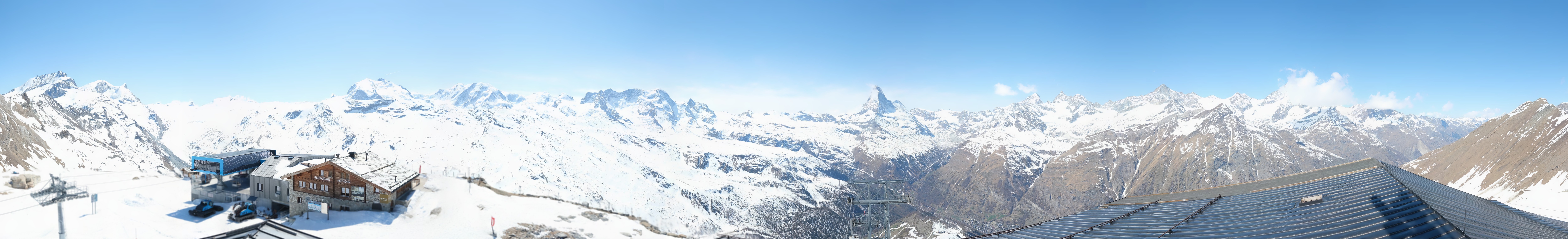 Archived image Webcam Panoramic view from Rothorn
