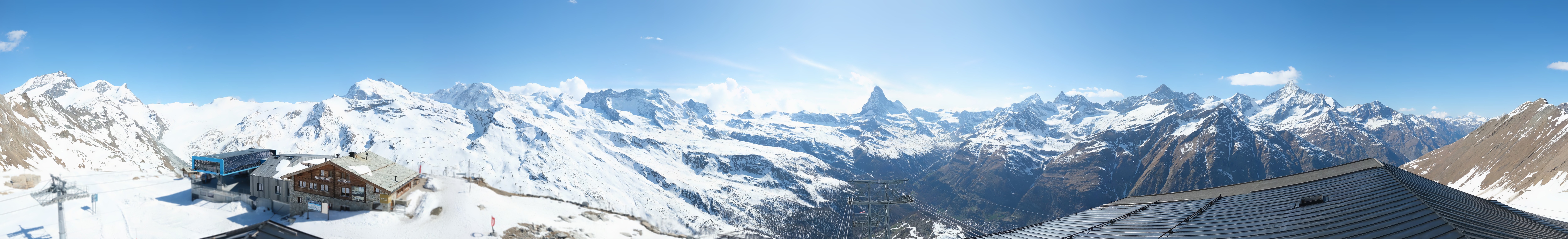 Archived image Webcam Panoramic view from Rothorn