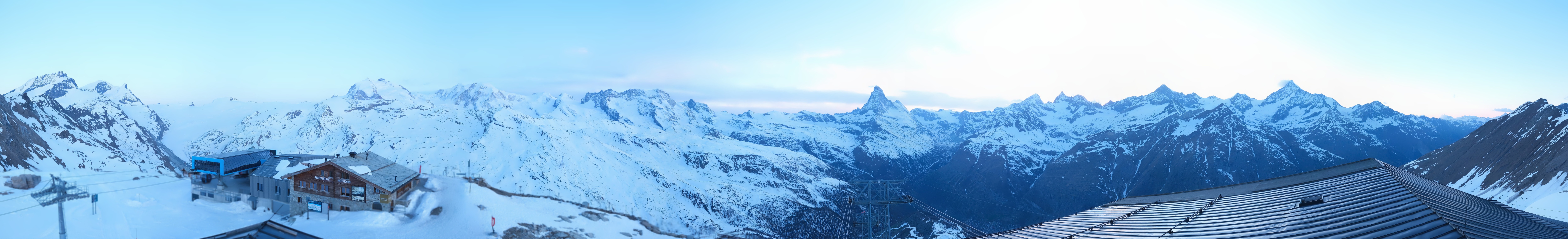 Archiv Foto Webcam Panoramablick vom Rothorn