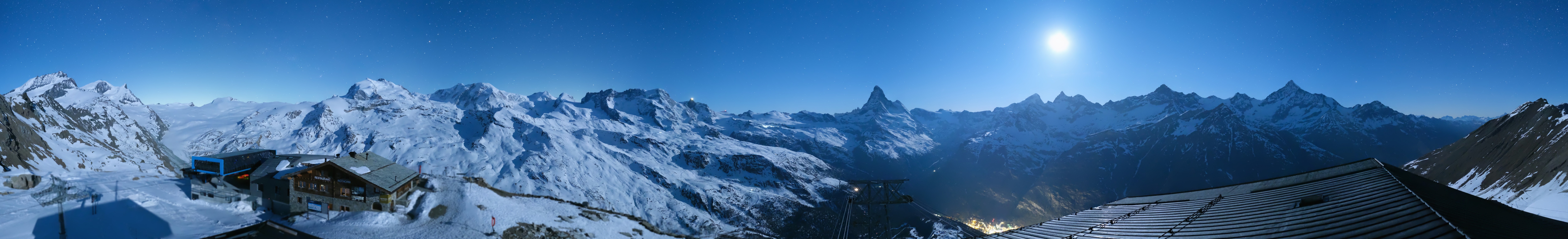 Archiv Foto Webcam Panoramablick vom Rothorn