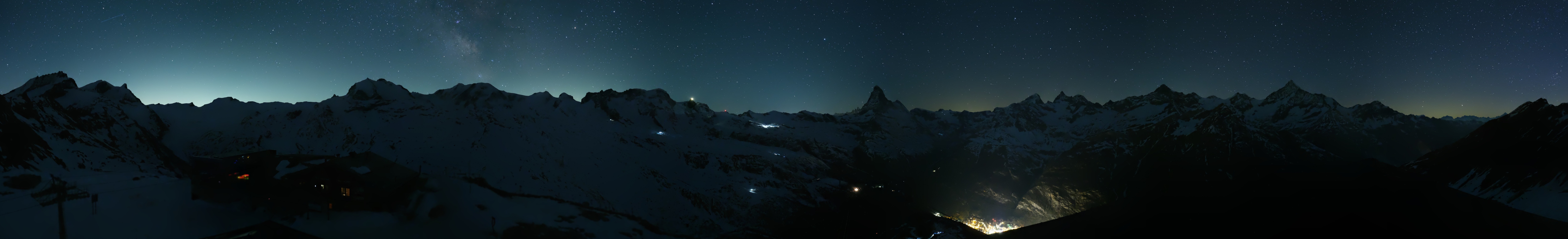 Archiv Foto Webcam Panoramablick vom Rothorn