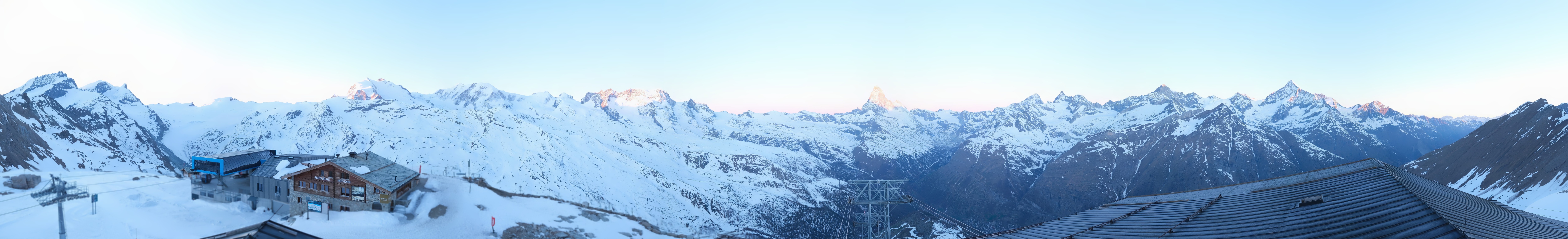Archiv Foto Webcam Panoramablick vom Rothorn