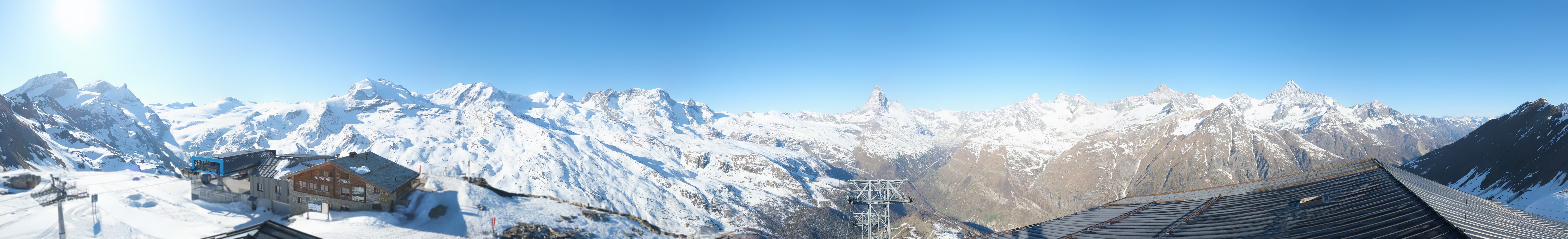 Archiv Foto Webcam Panoramablick vom Rothorn