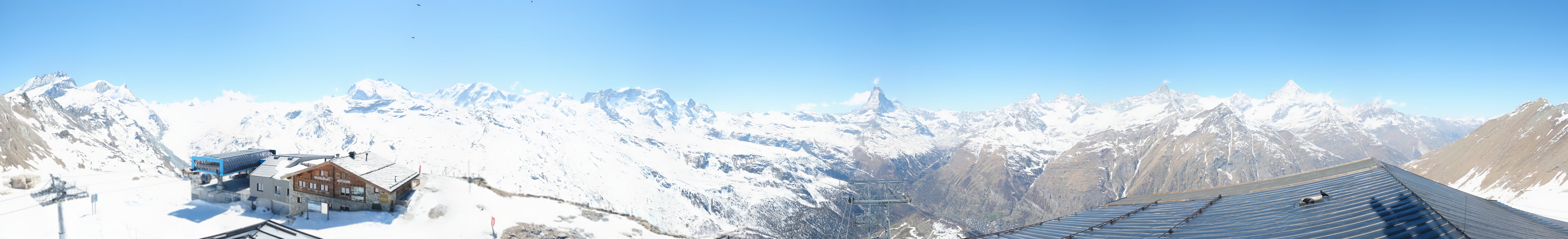 Archiv Foto Webcam Panoramablick vom Rothorn