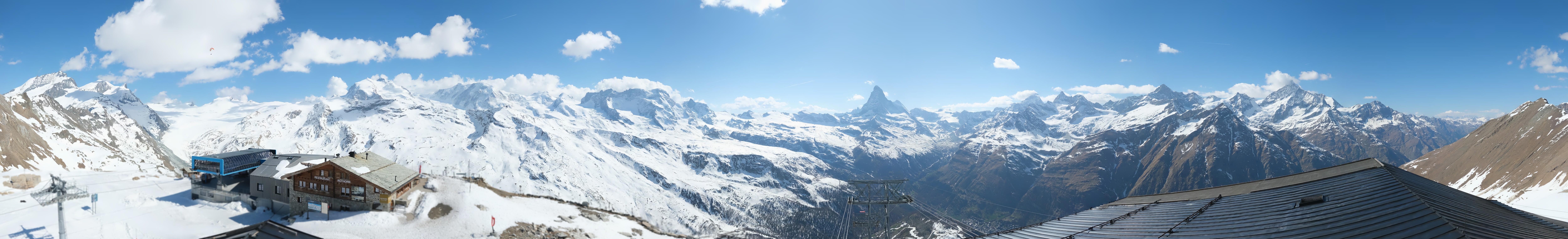 Archiv Foto Webcam Panoramablick vom Rothorn