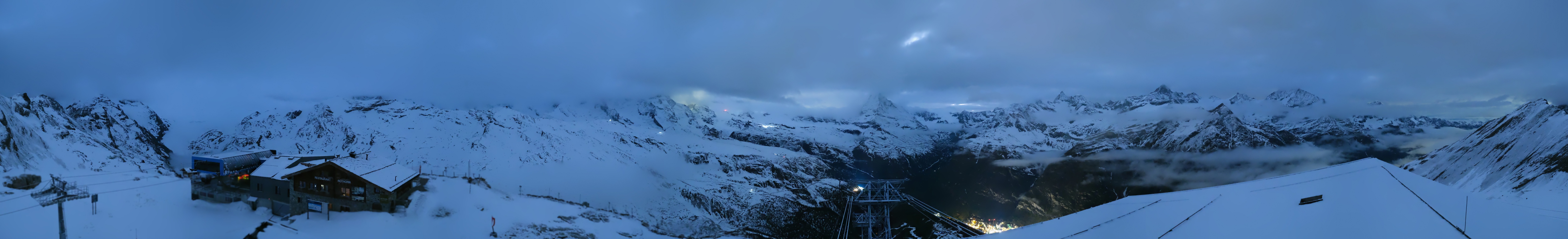Archiv Foto Webcam Panoramablick vom Rothorn