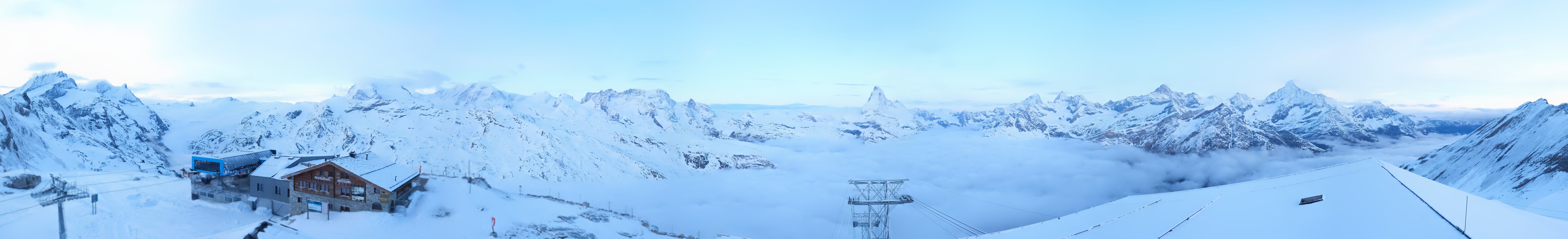 Archiv Foto Webcam Panoramablick vom Rothorn