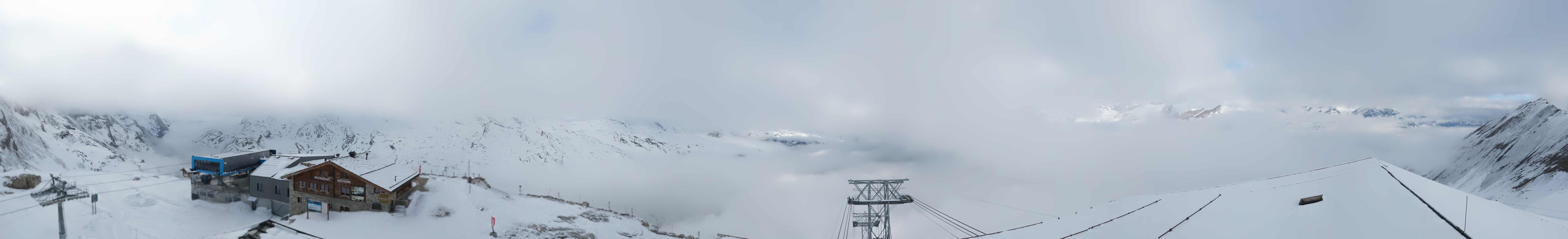 Archiv Foto Webcam Panoramablick vom Rothorn