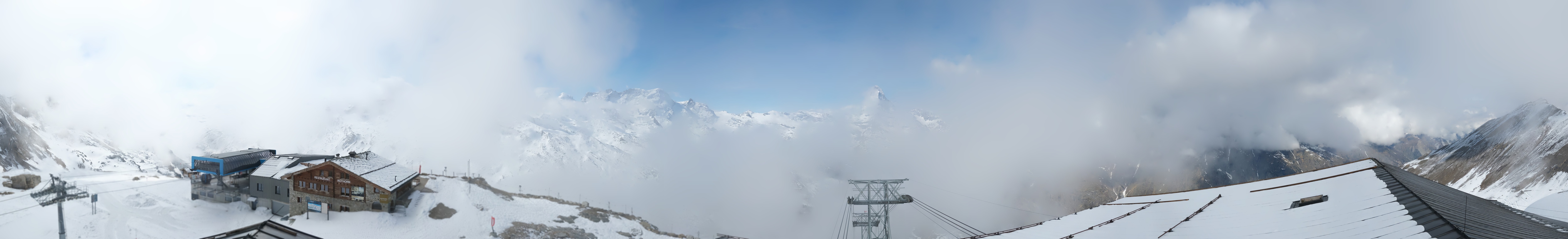 Archiv Foto Webcam Panoramablick vom Rothorn