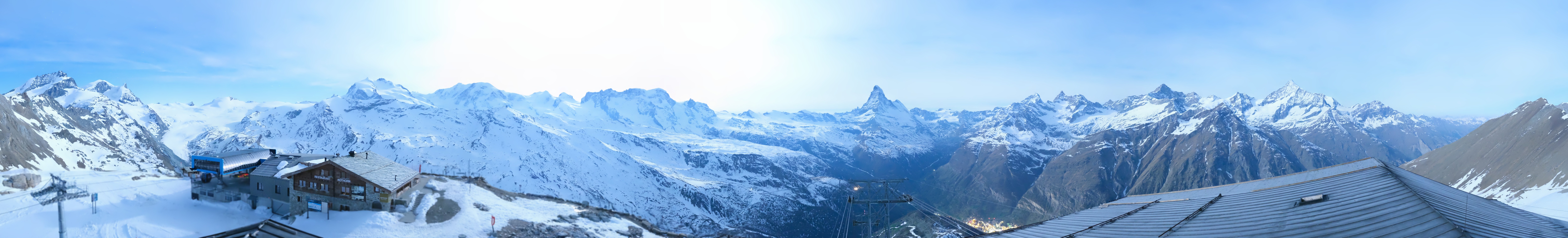 Archiv Foto Webcam Panoramablick vom Rothorn