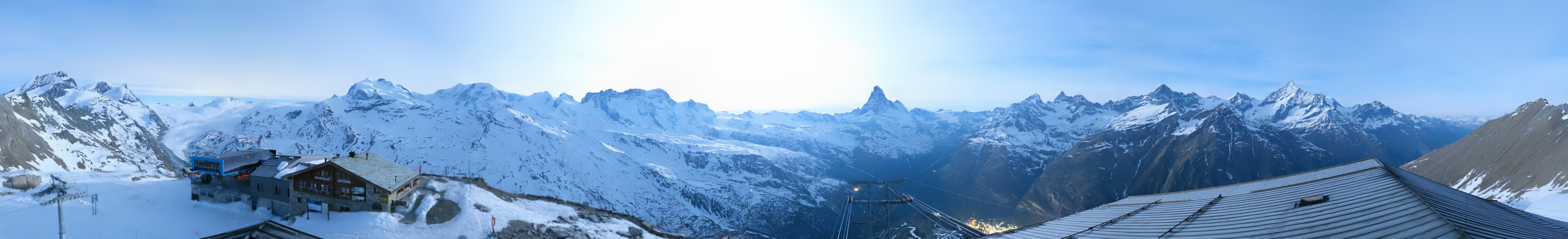 Archiv Foto Webcam Panoramablick vom Rothorn