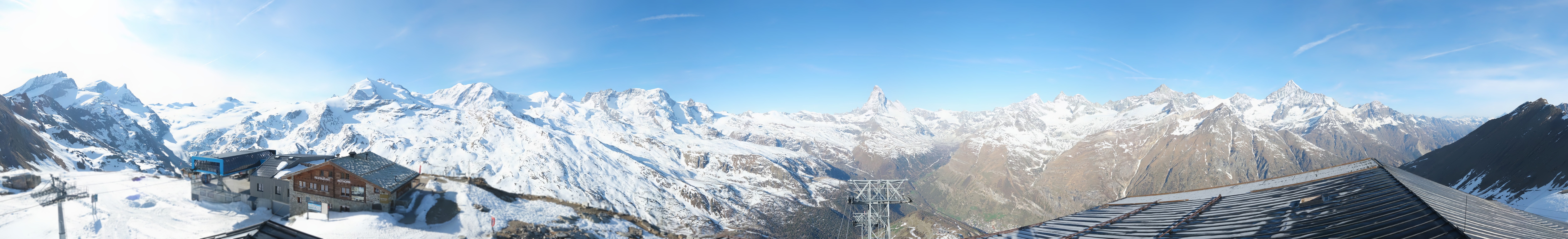 Archiv Foto Webcam Panoramablick vom Rothorn