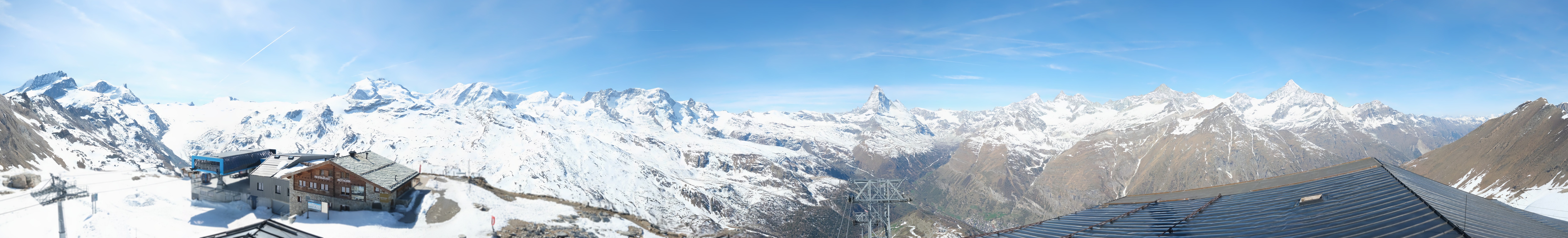 Archiv Foto Webcam Panoramablick vom Rothorn