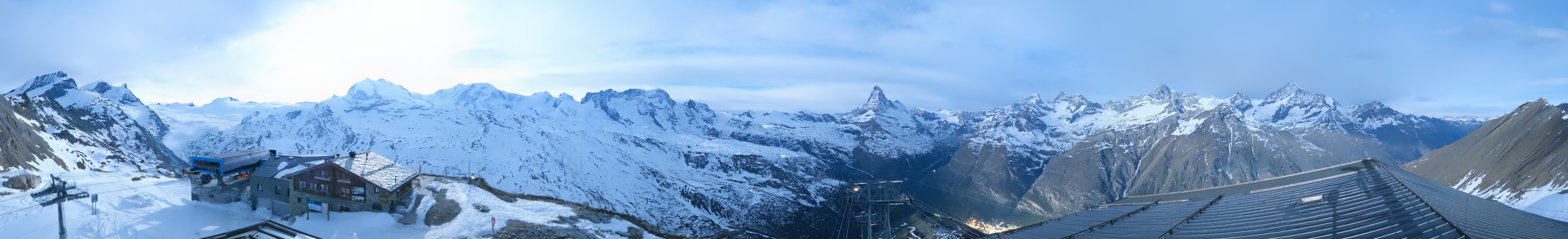 Archived image Webcam Panoramic view from Rothorn
