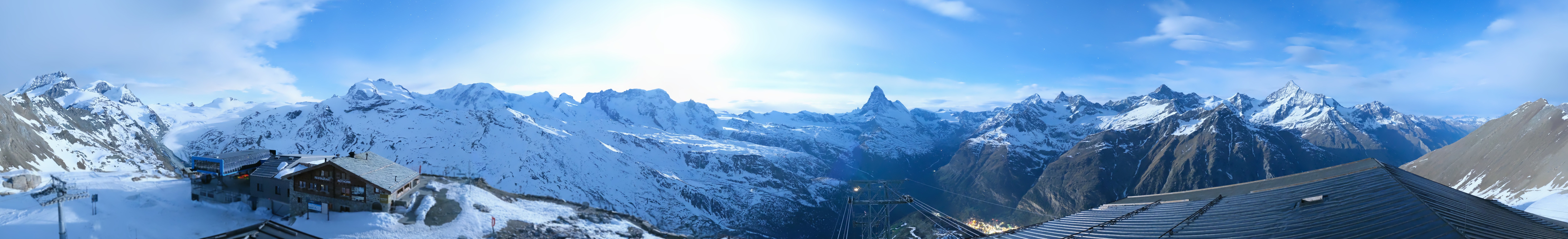 Archived image Webcam Panoramic view from Rothorn