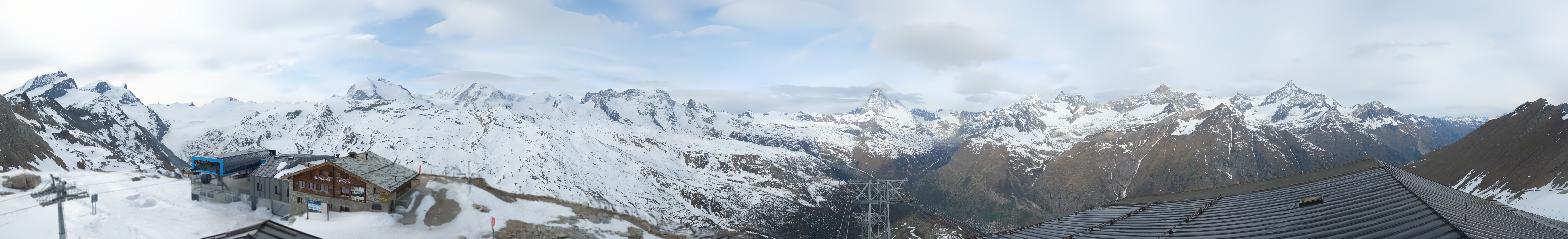 Archived image Webcam Panoramic view from Rothorn