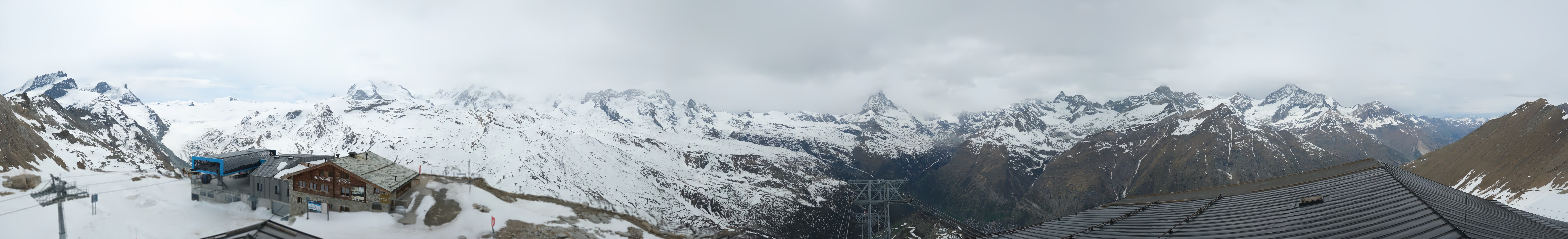 Archived image Webcam Panoramic view from Rothorn