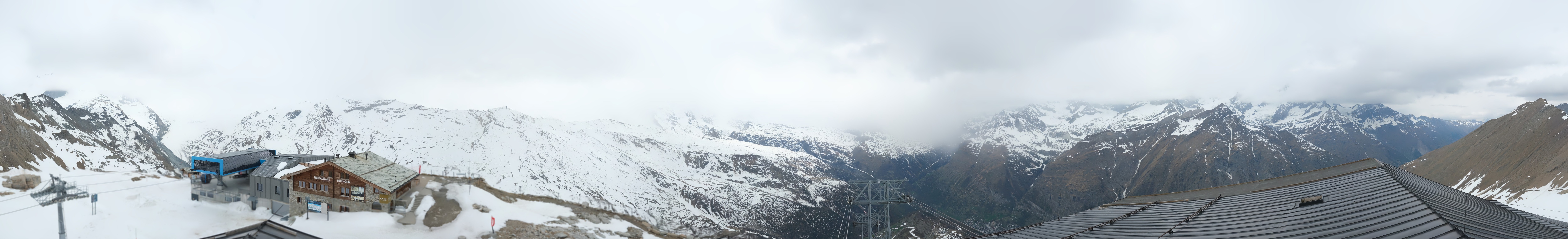 Archived image Webcam Panoramic view from Rothorn