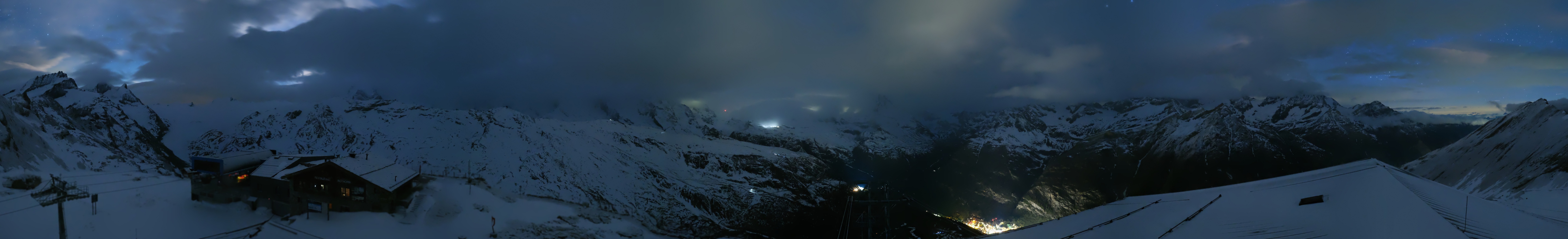 Archiv Foto Webcam Panoramablick vom Rothorn