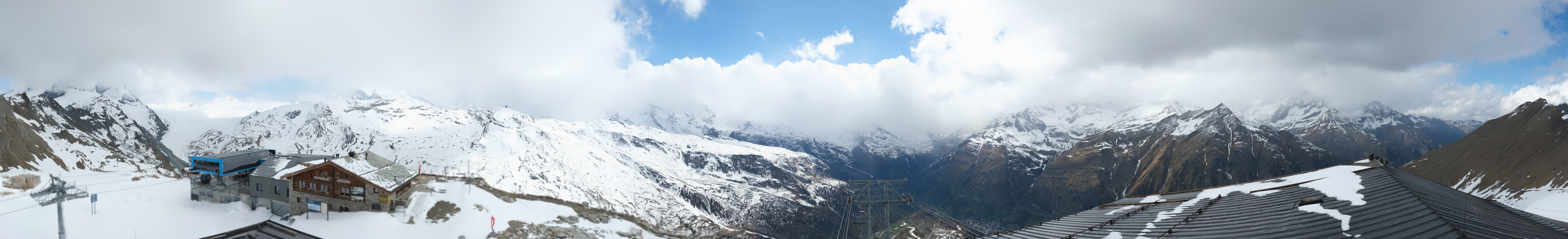 Archiv Foto Webcam Panoramablick vom Rothorn
