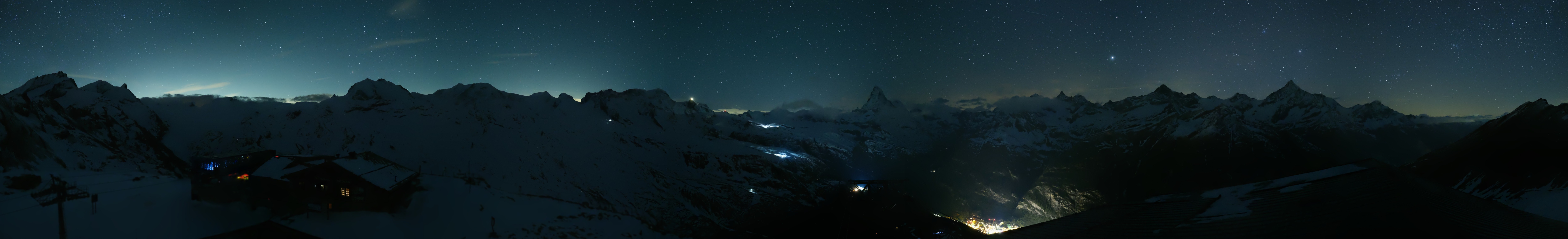 Archived image Webcam Panoramic view from Rothorn