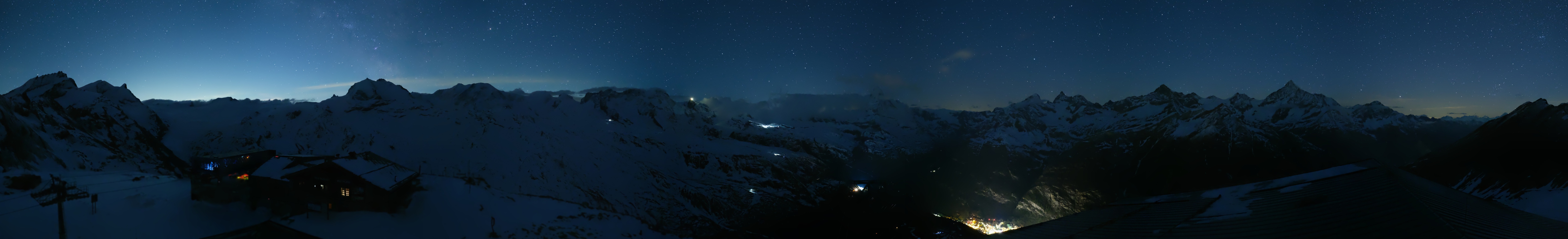 Archived image Webcam Panoramic view from Rothorn