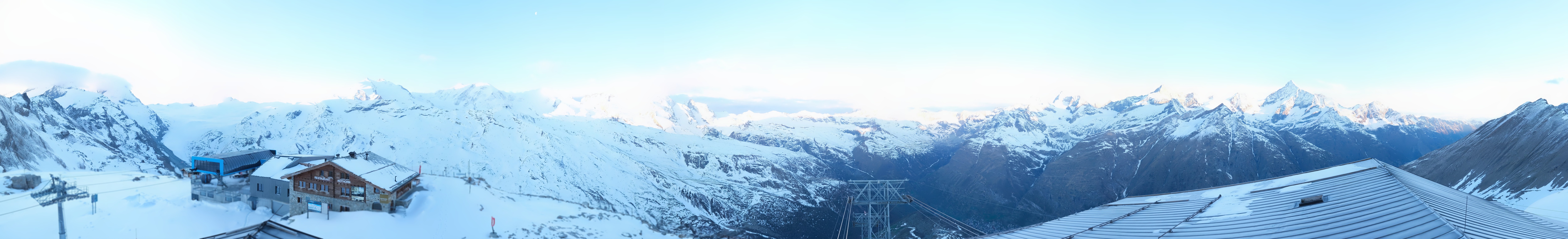 Archived image Webcam Panoramic view from Rothorn