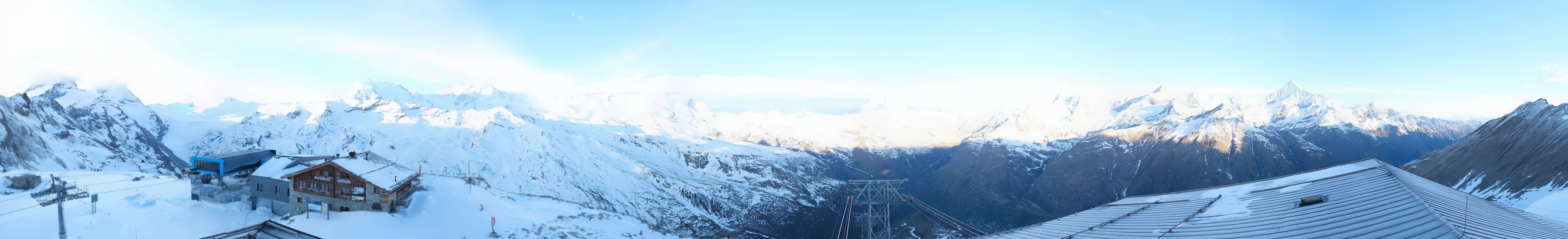 Archived image Webcam Panoramic view from Rothorn