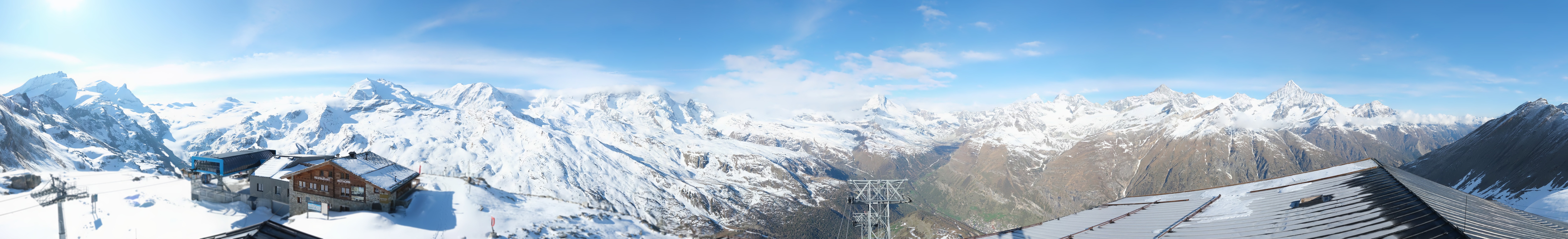 Archived image Webcam Panoramic view from Rothorn