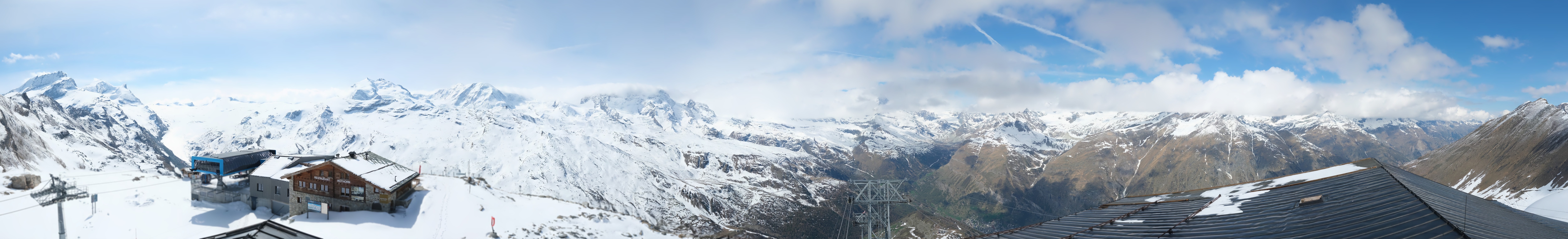 Archived image Webcam Panoramic view from Rothorn