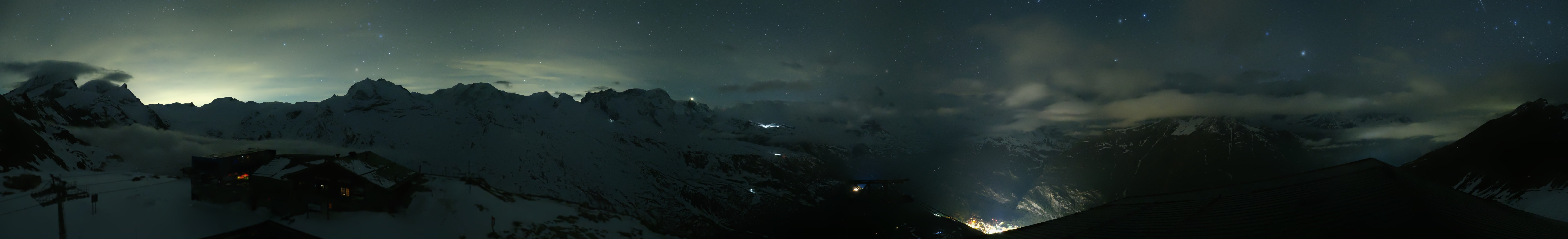 Archiv Foto Webcam Panoramablick vom Rothorn