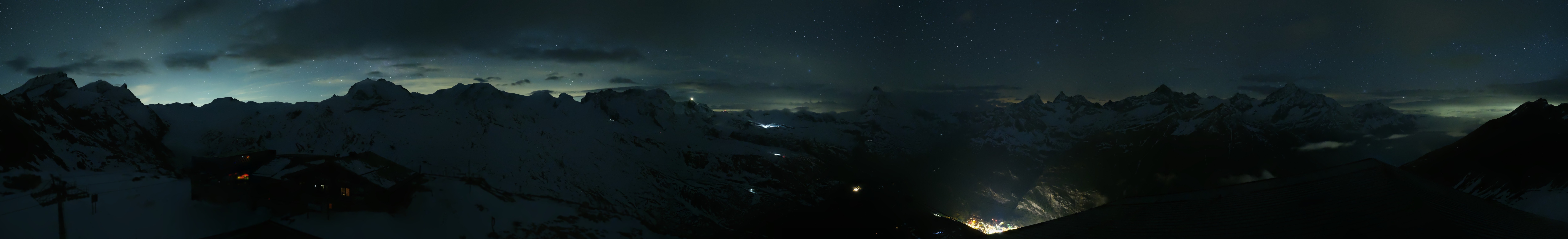 Archiv Foto Webcam Panoramablick vom Rothorn